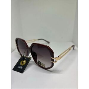 VG Designer Luxury Square Sunglasses NWT UV400 Protection